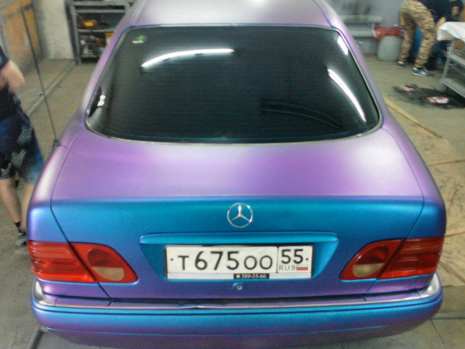 шкіряний салон мерседес w210