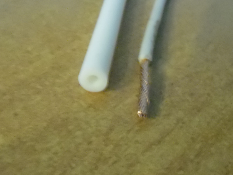 Бронепровода силикон самодельные — Lada 21043, 1,5 л, 2002 года ...