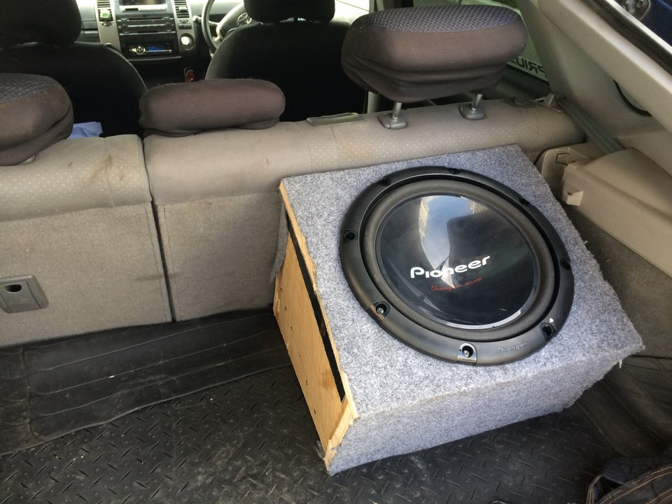 Сабвуфер Pioneer TS-W309 — Toyota Prius (20), 1,5 л, 2008 года ...
