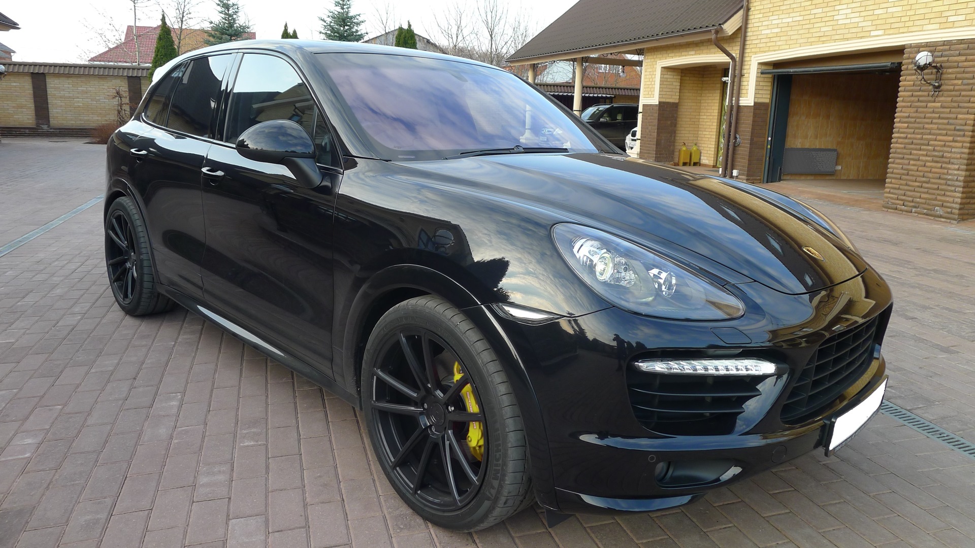 Porsche Cayenne 958 Р¶С‘Р»С‚С‹Р№