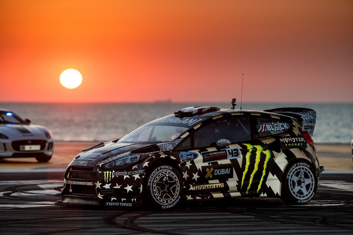 Ken Block Mustang Джимхана