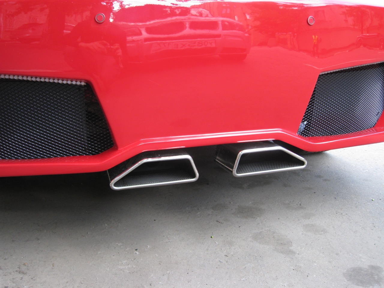 Rear Bumper amp Exhaust - Toyota Celica 20L 2000