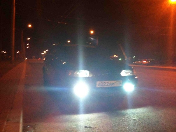 Ксенон часть 3 как он светит ночью, и куда ставить блоки) — Lada 2114 ...
