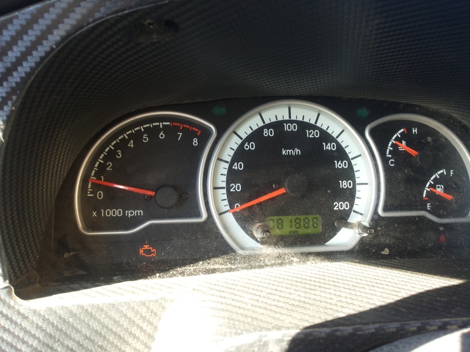 Контактная группа замка зажигания — Daewoo Nexia (N150), 1,5 л, 2009 ...