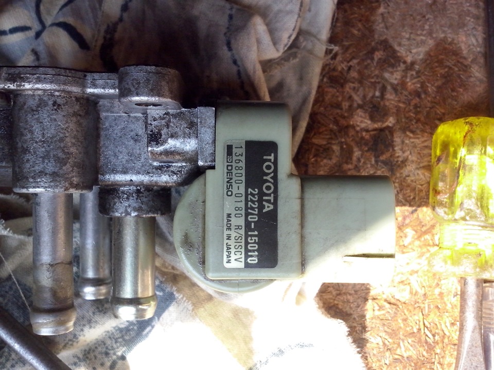 Чистка блока дроссельной заслонки — Toyota Carina E, 1,6 л, 1992 года ...