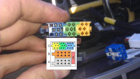 распиновка магнитолы киа сид jd