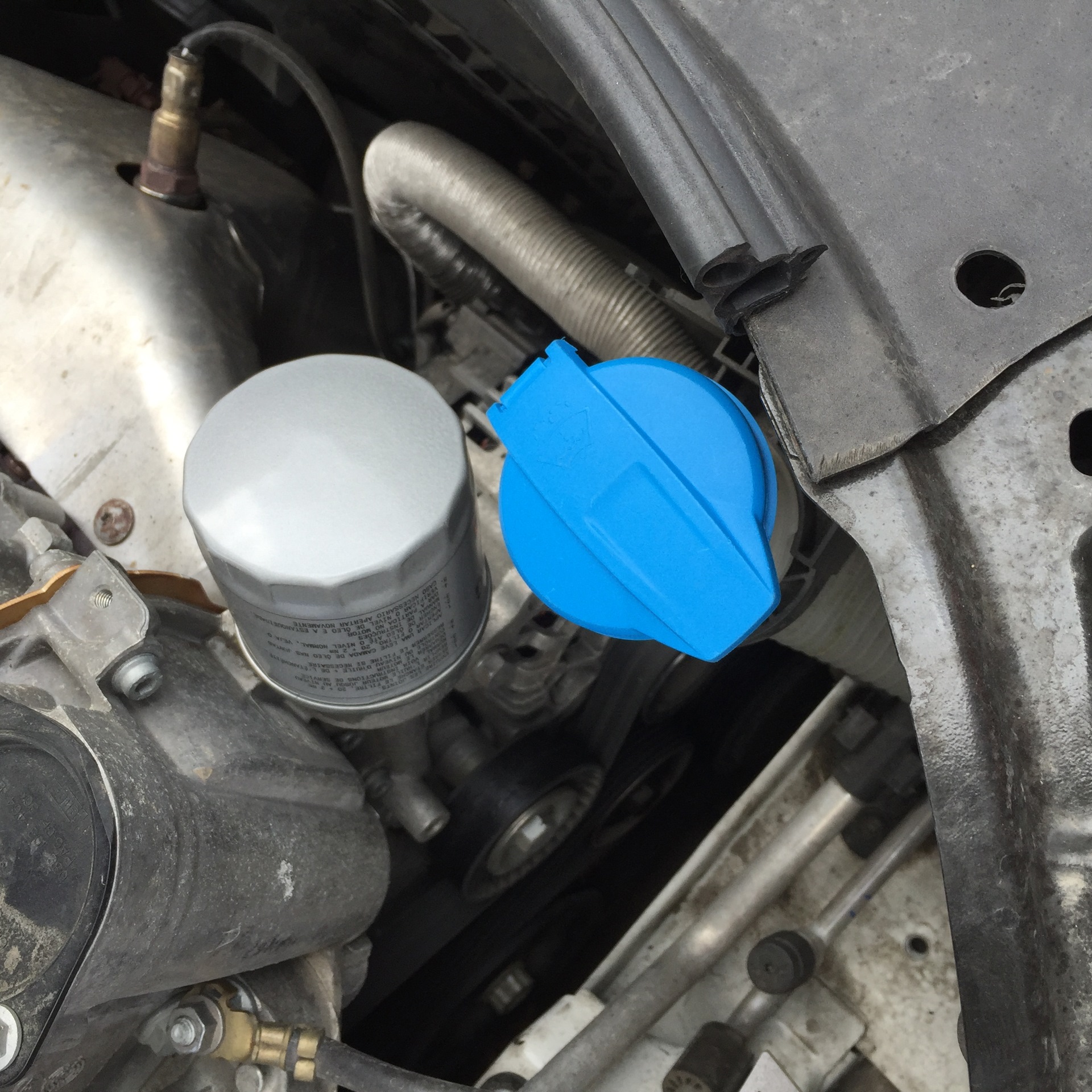 Принимайте в клуб "синих крышечек" — Skoda Fabia Mk2, 1,6 л, 2014 года ...