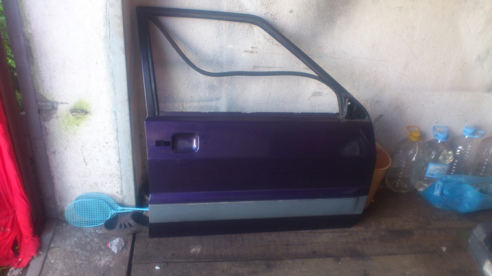 Покраска дверей 2115 часть1 (зачистка)… — DRIVE2