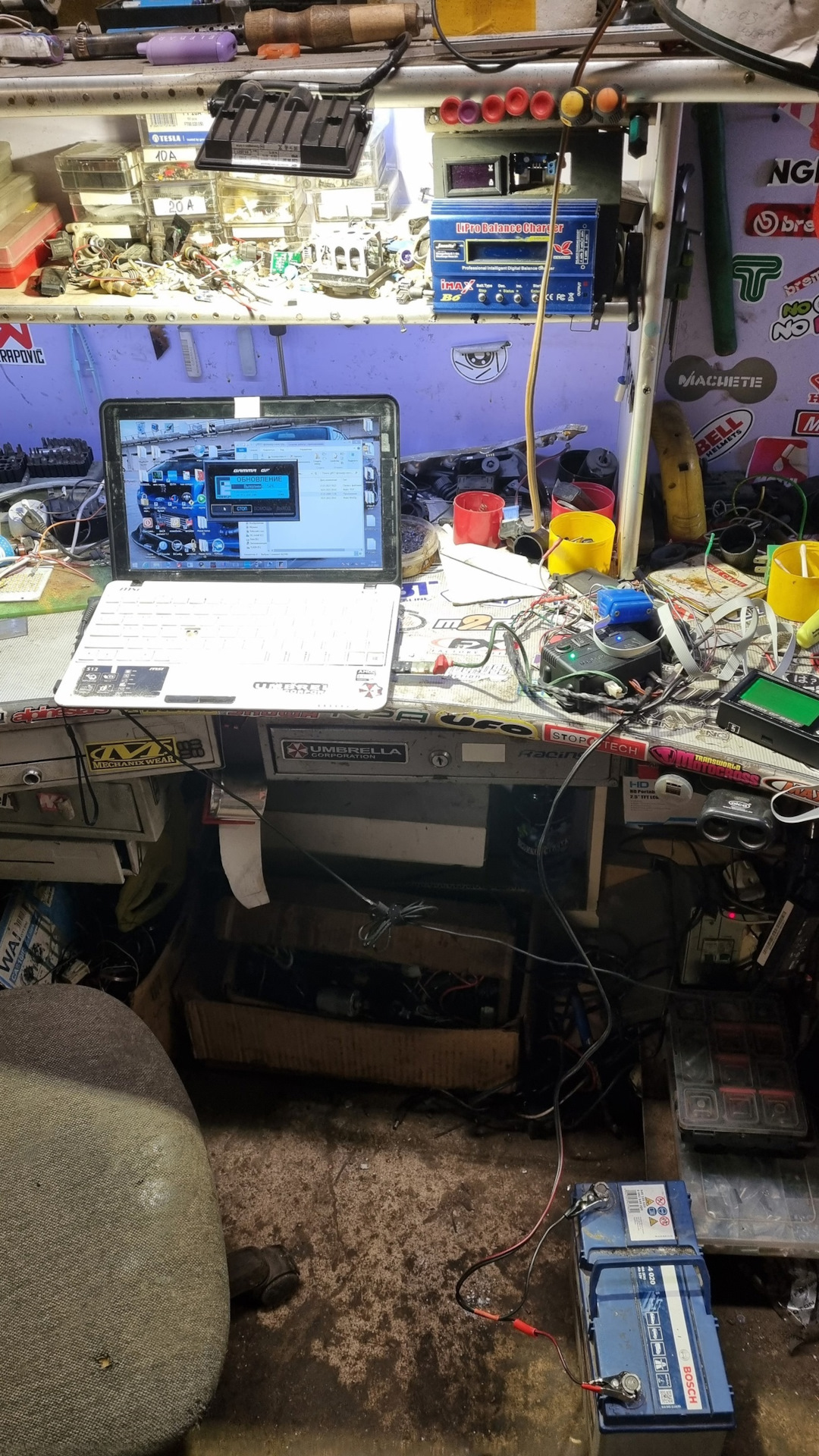 #129 — Диагностический сканер-тестер Gamma GF913Cf — Lada Калина ...