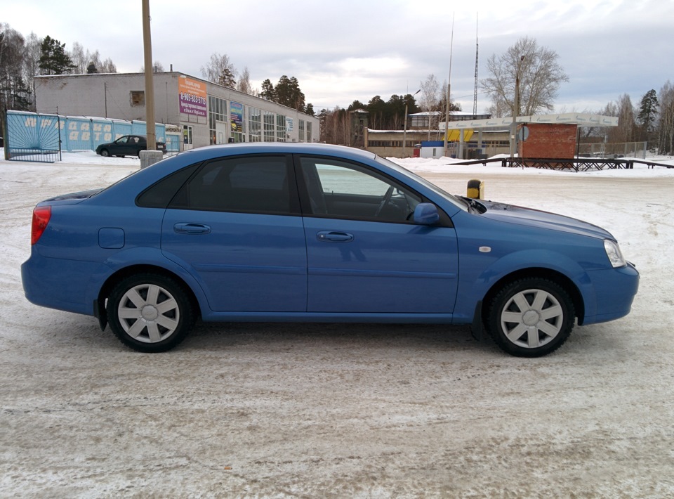 Chevrolet Lacetti седан голубой drive2