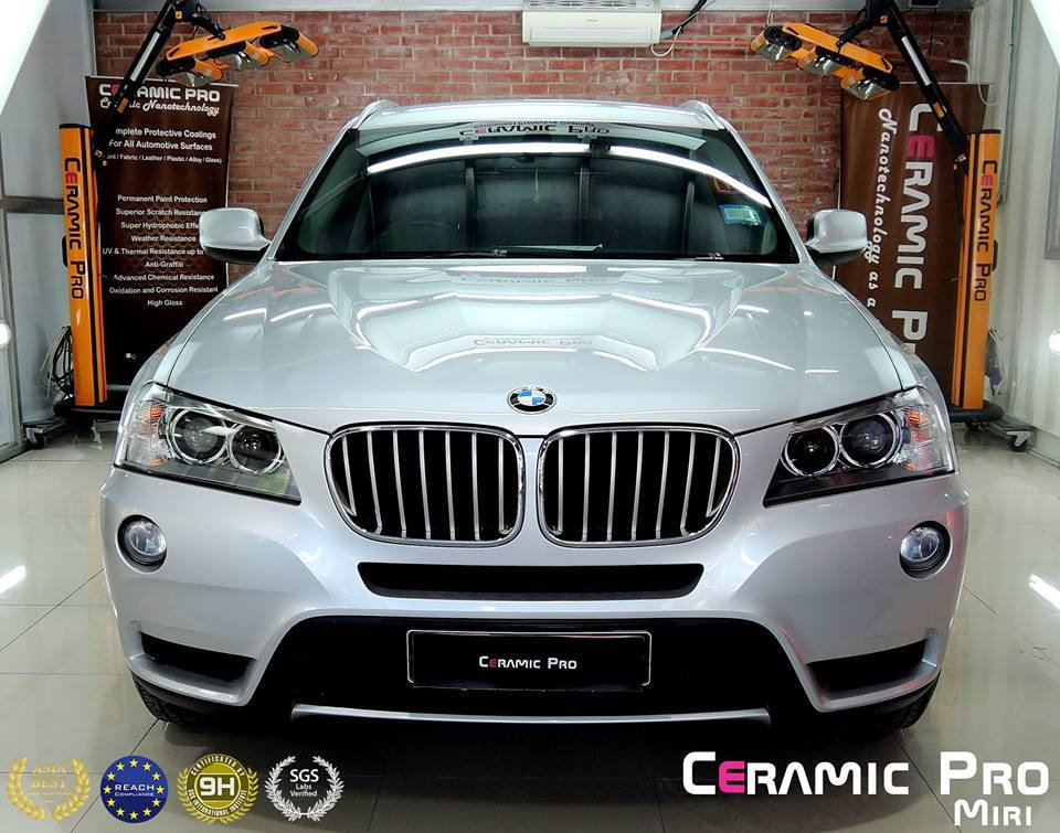 Надёжная защита кузова автомобиля BMW X3 — CeramicPro Ural на DRIVE2