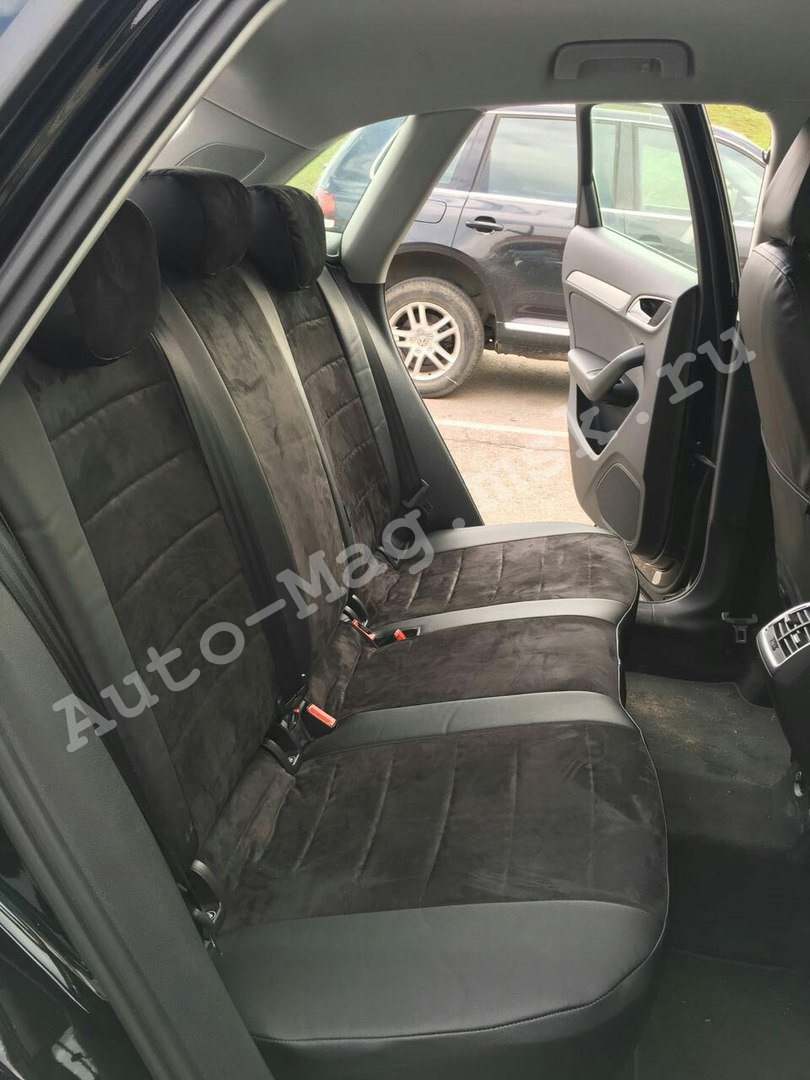 Чехлы для Ауди Q3 из алькантары от Автопилот — Auto-mag.msk.ru на DRIVE2