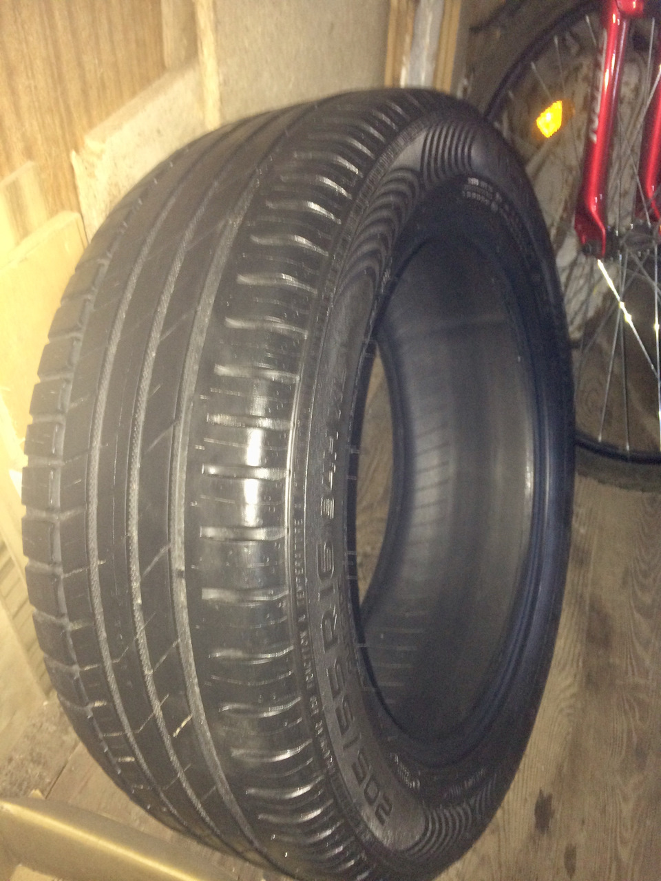 Гаражное хранение резины — Honda Civic 4D (8G), 1,8 л, 2007 года | шины ...