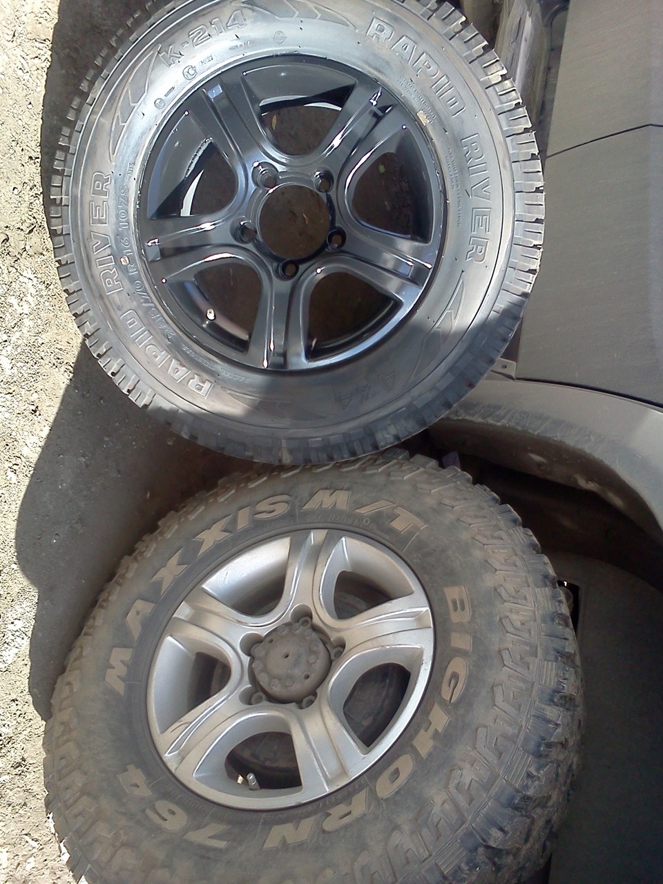 Покраска отражателей фар и колесных дисков — УАЗ Patriot, 2006 года ...