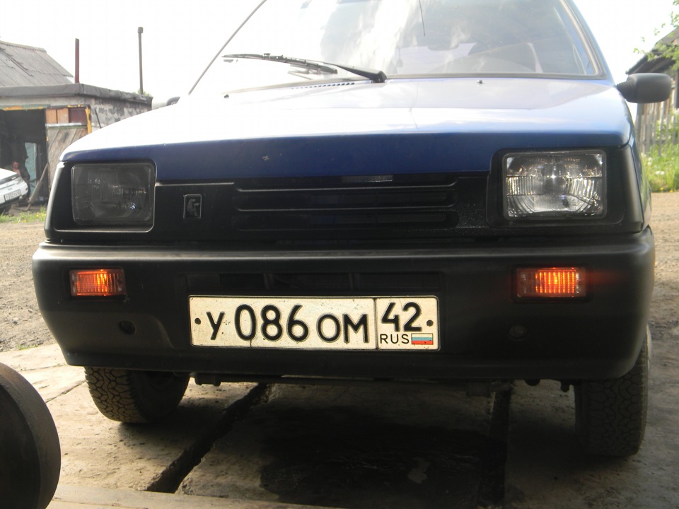 Габариты в поворотники. — Lada 11113 Ока, 0,7 л, 2005 года | тюнинг ...