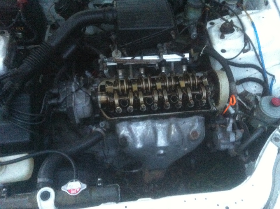 Регулировка клапанов — Honda Civic Hatchback (6G), 1,4 л, 1996 года ...