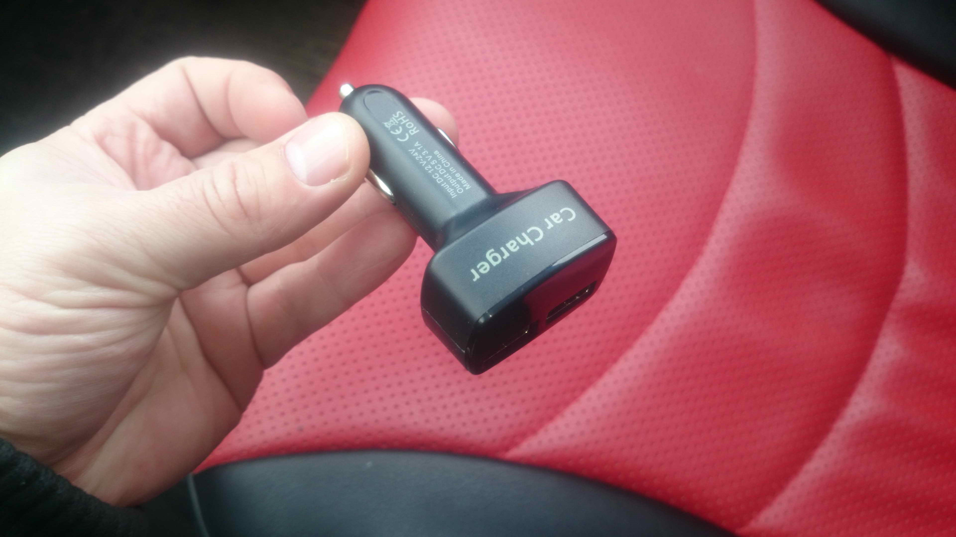Вольтметр в прикуриватель (3 в 1) — Hyundai Solaris (1G), 1,4 л, 2011 ...