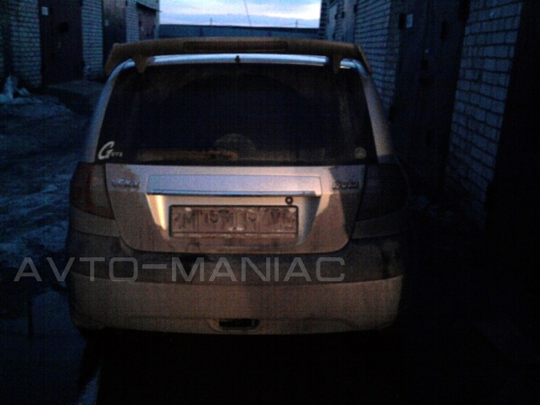 960 замена ламп подсветки номера гетц