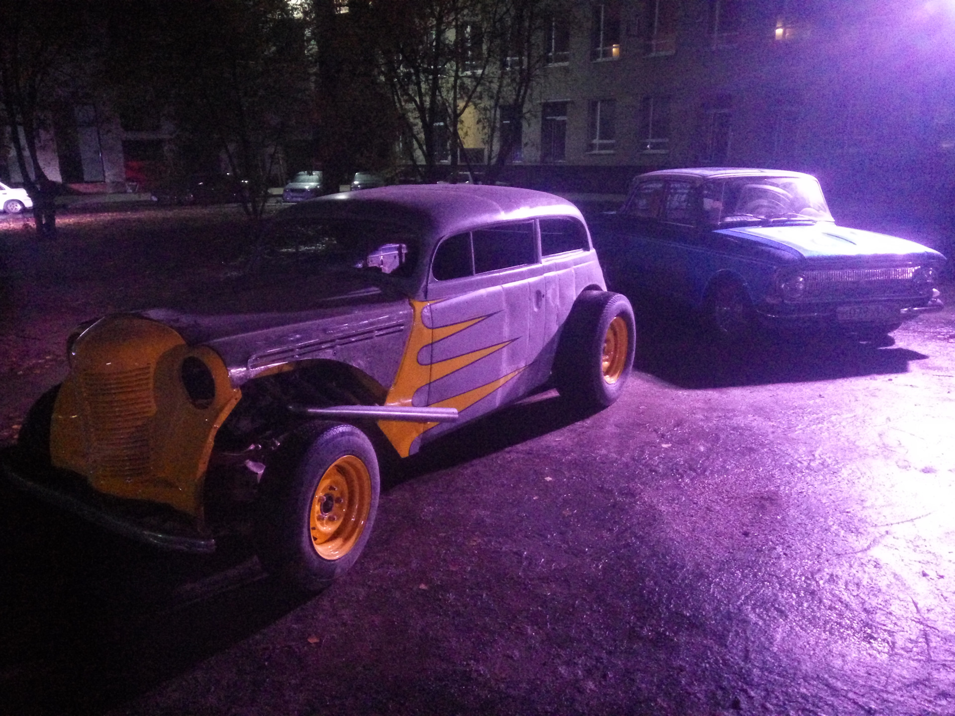 Покрасил — Москвич 400, 4,2 л, 1949 года | стайлинг | DRIVE2