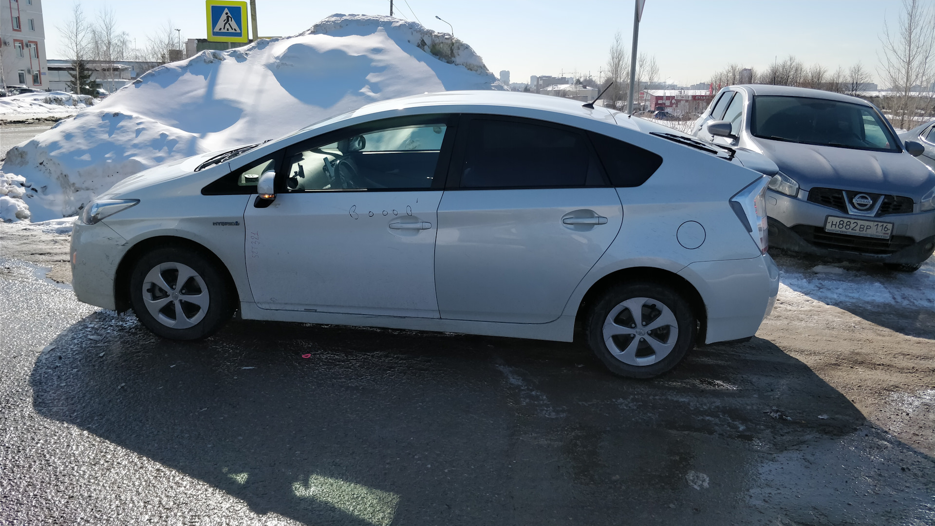 Разноцвет 040+070 — Toyota Prius (30), 1,8 л, 2011 года | кузовной ремонт |  DRIVE2