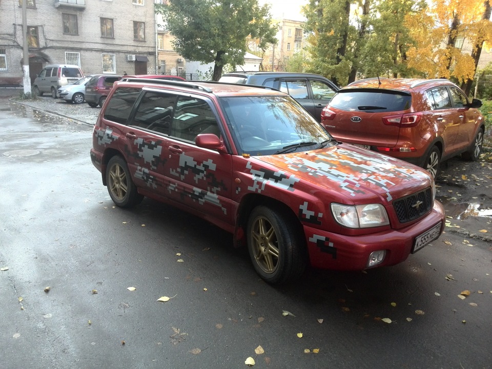 Subaru Forester камуфляж