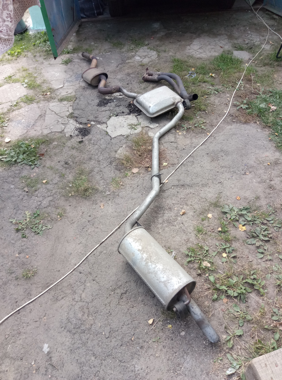 Доработка глушителя №34 — Ford Sierra, 2 л, 1986 года | своими руками ...