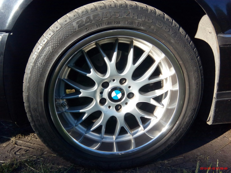 Дела колесные или полированные полочки))) — BMW 7 series (E38), 2,8 л ...