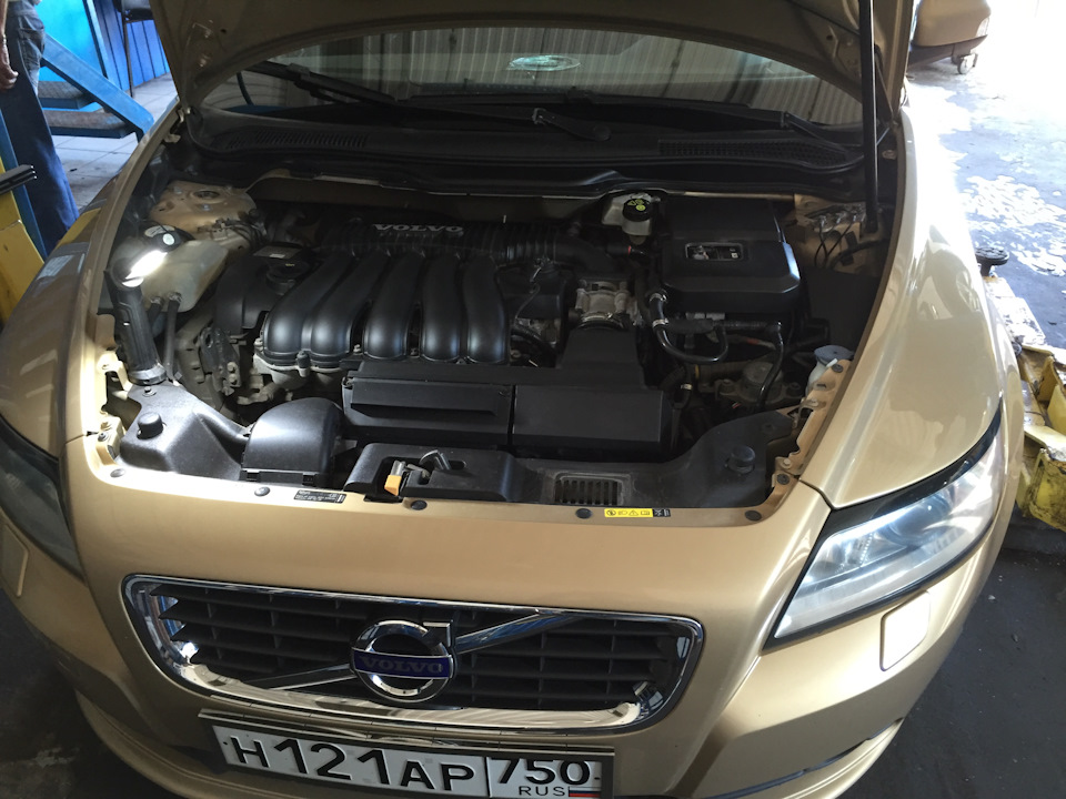 Сегодня решил почисть дроссельную заслонку — Volvo S40 (2G), 2,4 л ...