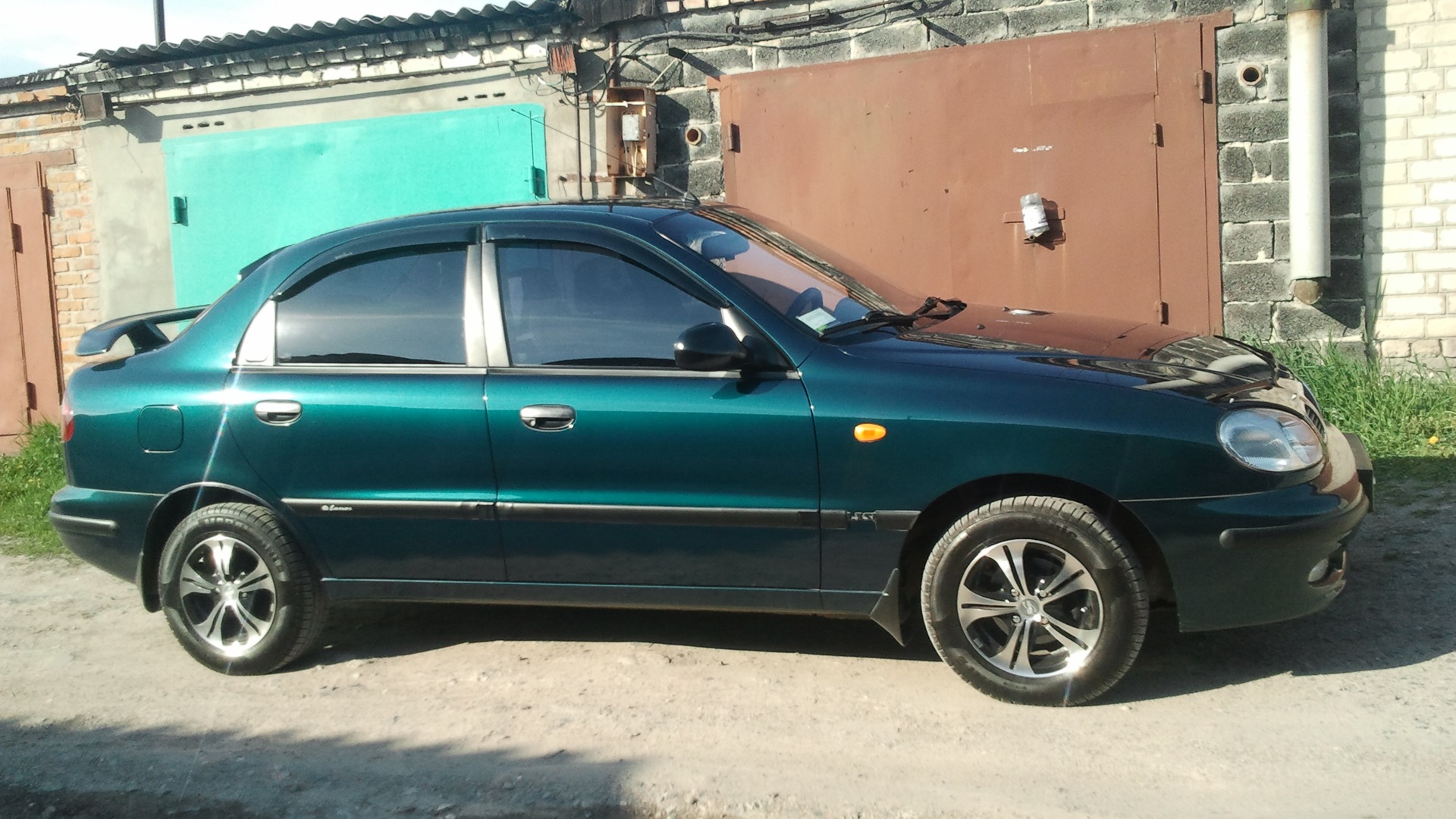 Daewoo Sens 1.3 бензиновый 2004 | Зелёный металлик на DRIVE2