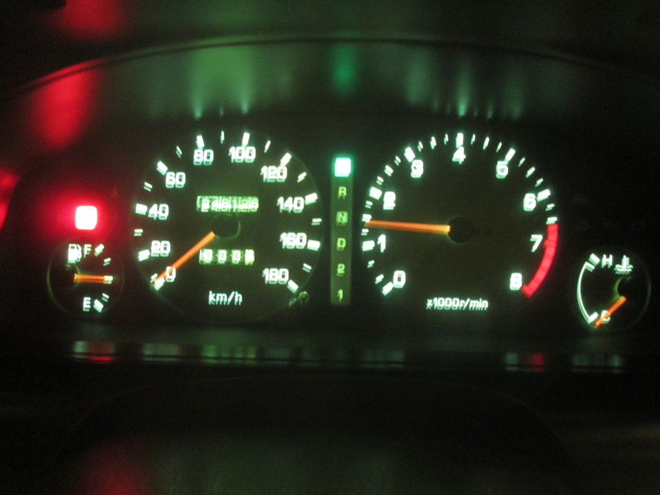 Неисправность тахометра (Решено) — Nissan Bluebird (U14), 1,8 л, 1996 ...