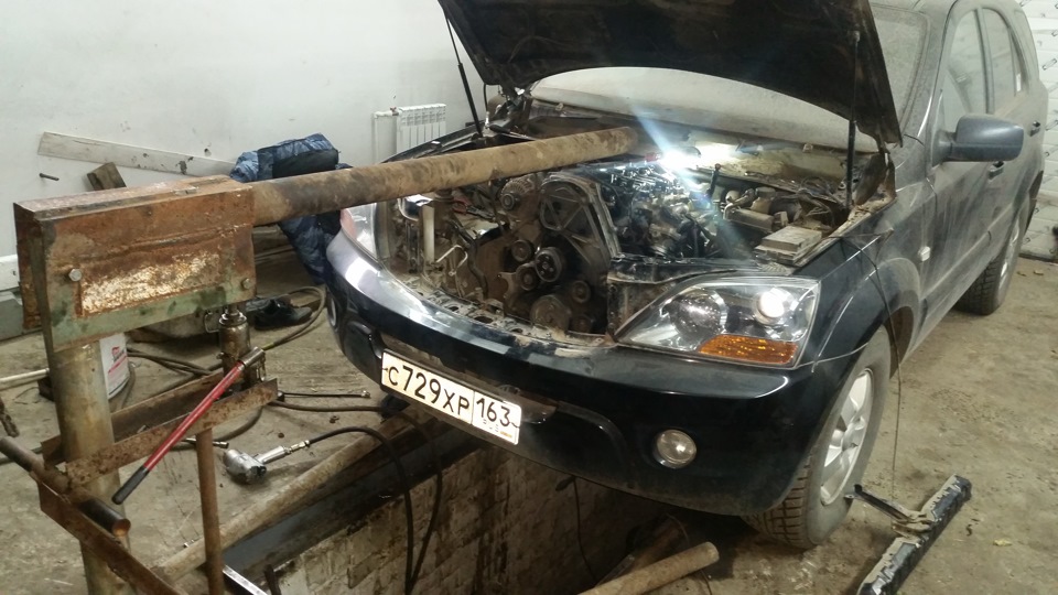 Плохая компрессия — KIA Sorento (1G), 2,5 л, 2007 года | своими руками ...