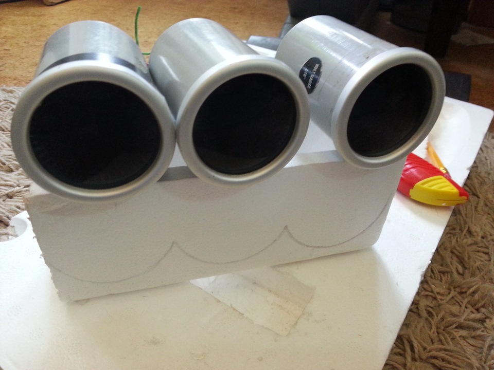 Изготовление подиума под доп датчики (часть 1) — Daihatsu Yrv, 1,3 л ...