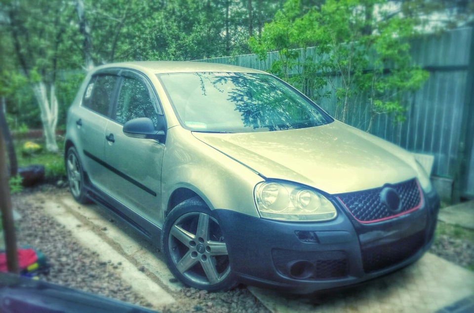 13) Golf 5 GT | Установка GTI бампера + пороги. Часть 1. — Volkswagen ...