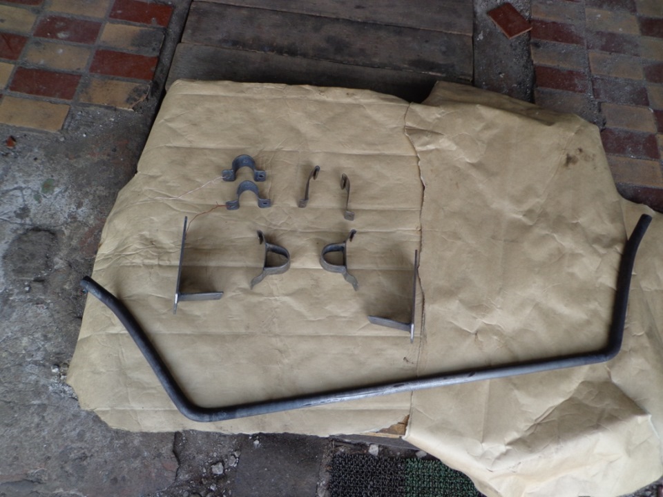 Самодельный усилитель или "стабилизатор" задней балки — Lada 2108, 1,5 ...