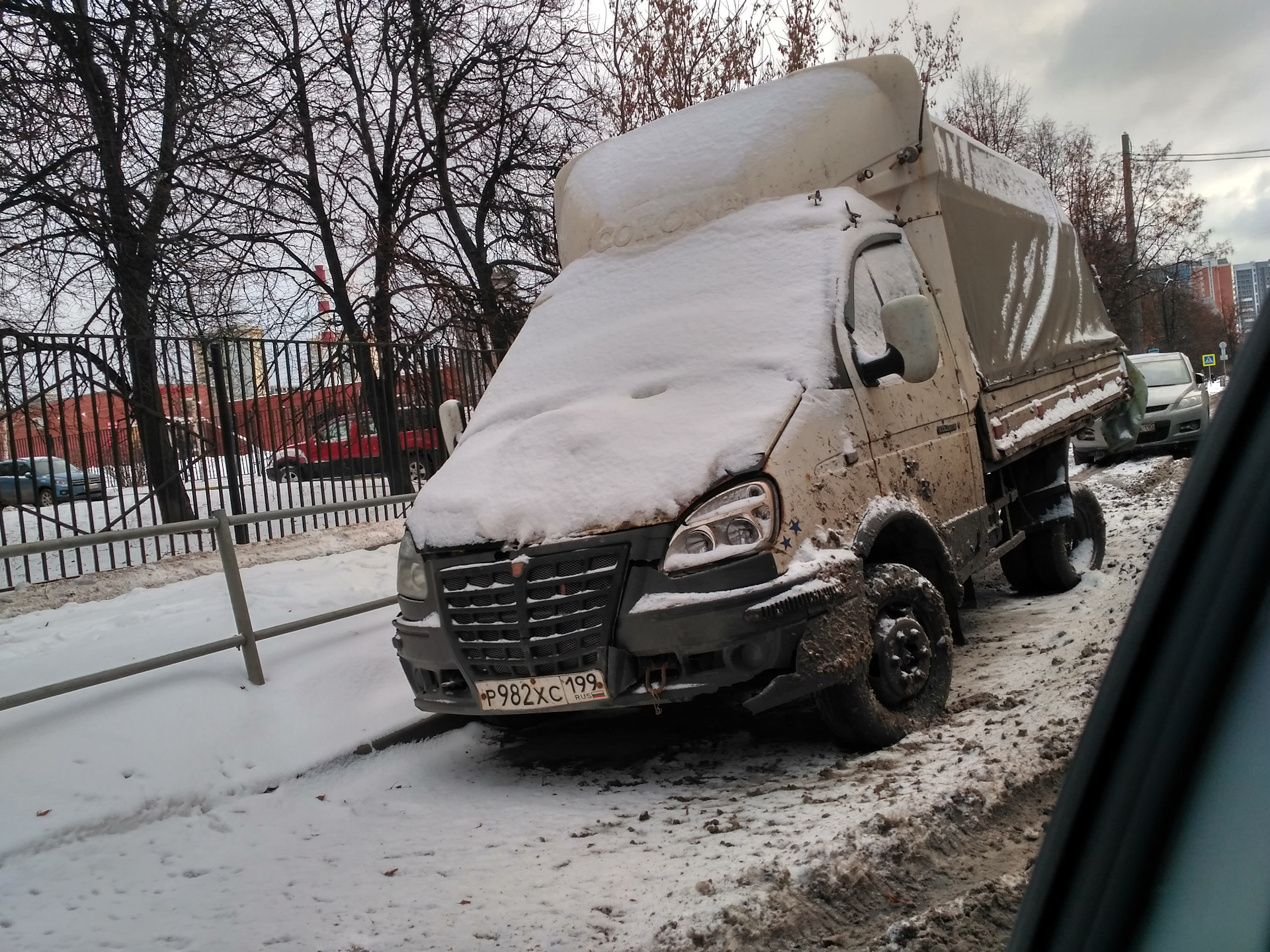 Газель кидает по дороге причины