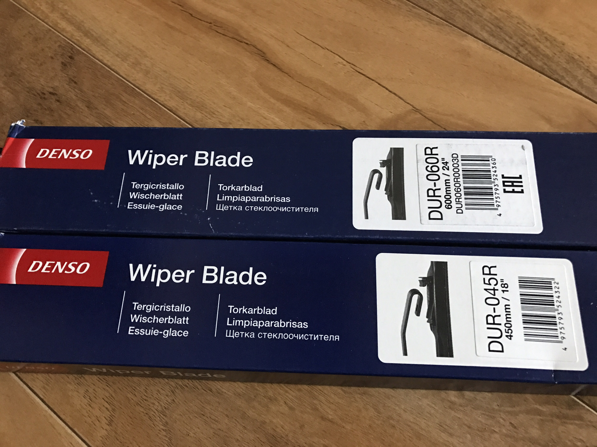 Гибридные щётки стеклоочистителя Denso Wiper Blade Hybrid — Mazda 6 (3G ...