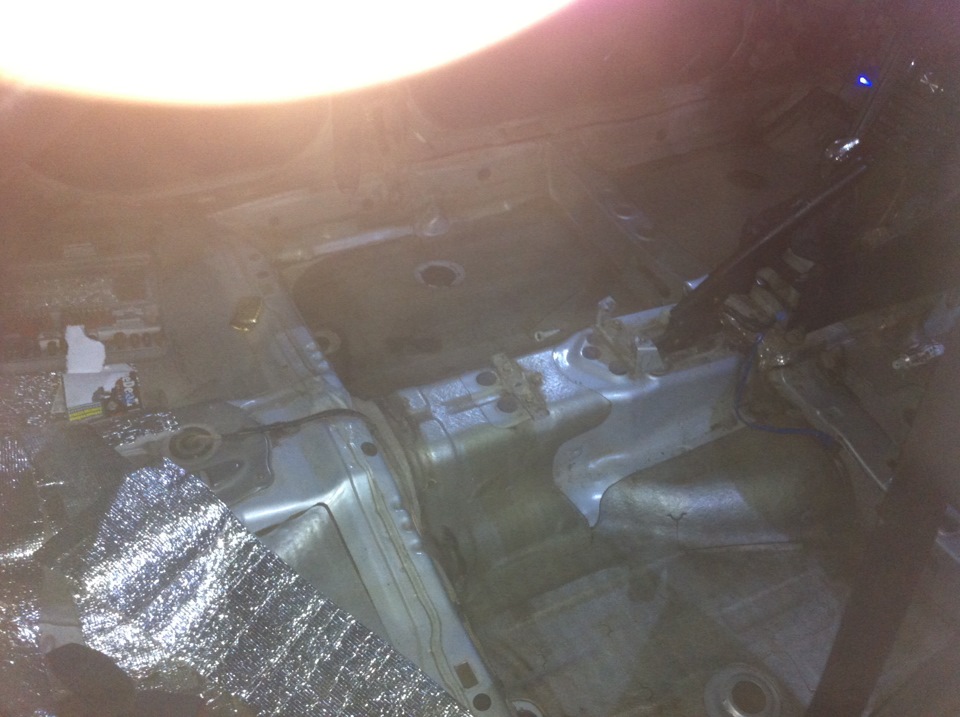 Разборка Пола — Toyota Corona EXiV (2G), 2 л, 1996 года | своими руками ...