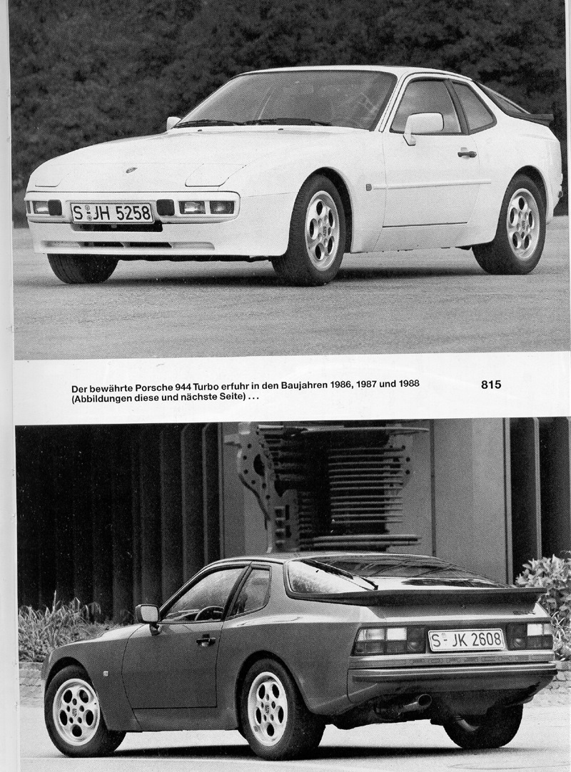 Порше-книга. 944 — Porsche 944, 2,5 л, 1987 года | просто так | DRIVE2
