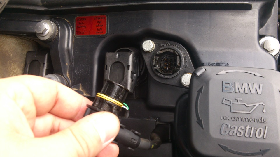 Тупо масло западло вычистить после себя — BMW 3 series (E90)