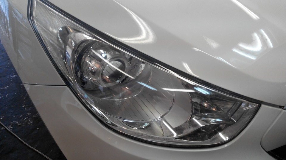 Как разобрать фару хендай ix35 Установка биксеноновых линз Hyundai ix35 - ZAMENALAMP на DRIVE2
