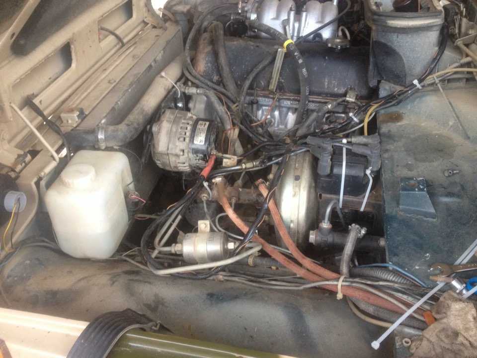 Перенос модуля зажигания, и генератора. — Lada 2131, 1,7 л, 2004 года ...