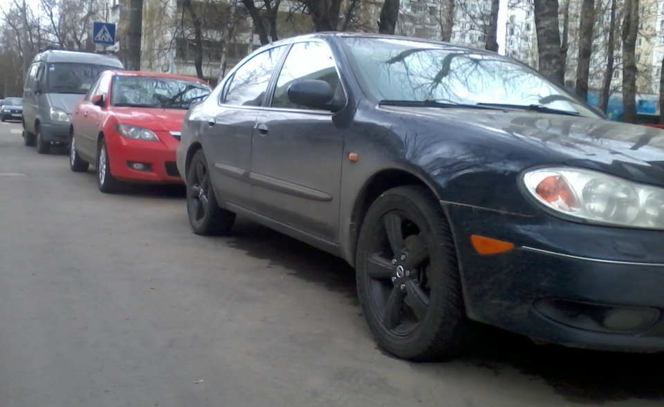новые катки) — Nissan Maxima QX (A33), 3 л., 2001 года | колёсные диски ...