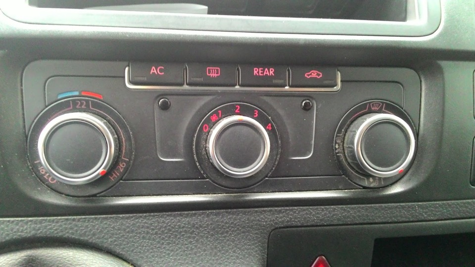 ХРОМИРОВАННЫЕ ручки отопителя салона. — Lada Ларгус, 1,6 л, 2014 года ...