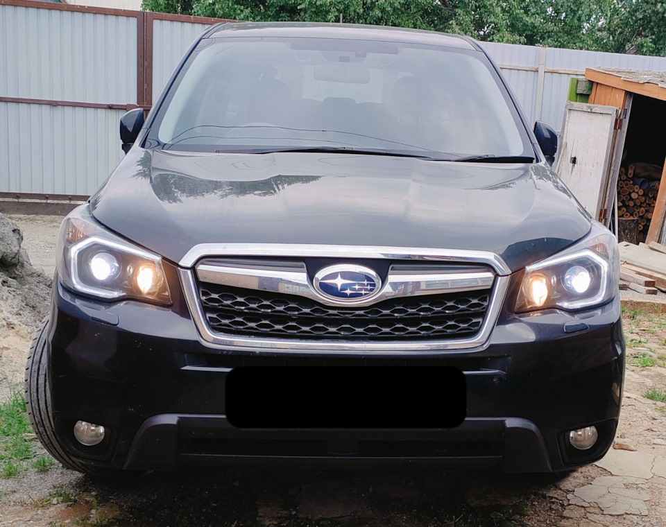 Линзовые Фары на Subaru Forester (SJ). Б/у | 30 000 ₽ в городе Владивосток | DRIVE2