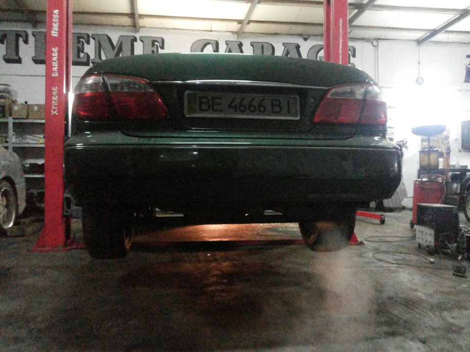 красивый выхлоп — Nissan Maxima QX (A33), 3 л, 2001 года | тюнинг | DRIVE2