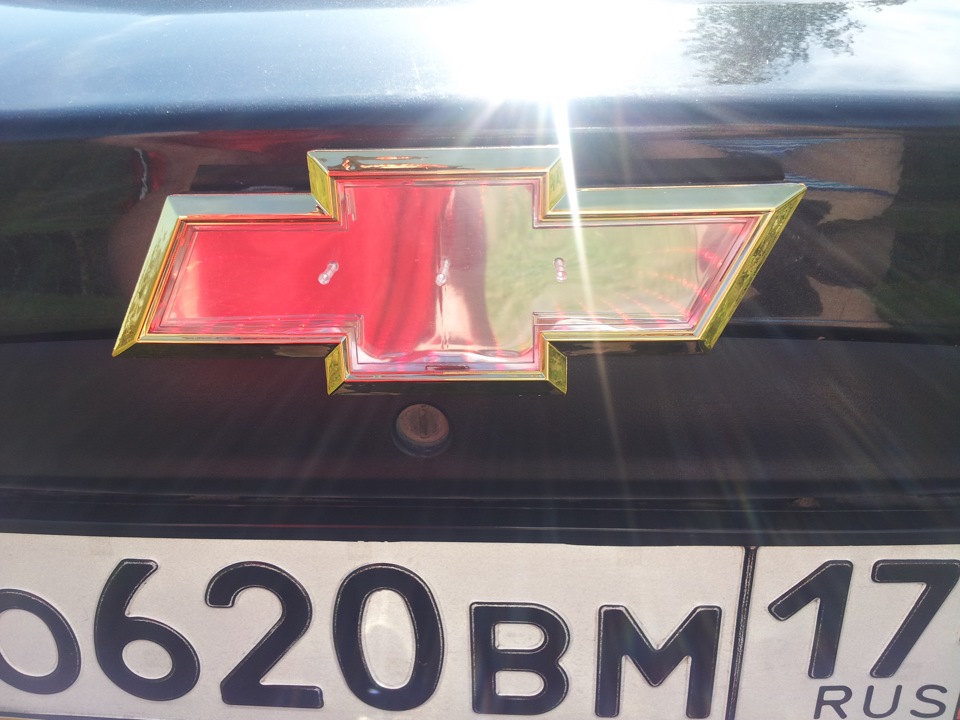 логотип — Chevrolet Lanos, 1,5 л, 2007 года | аксессуары | DRIVE2