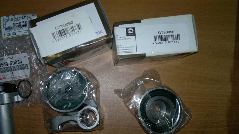 РЕМЕНЬ ГРМ — Toyota Land Cruiser 100, 4,7 л, 2004 года | плановое ТО ...