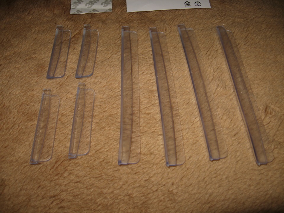 Защитные резинки на двери — Mazda Verisa, 1,5 л, 2009 года | аксессуары ...