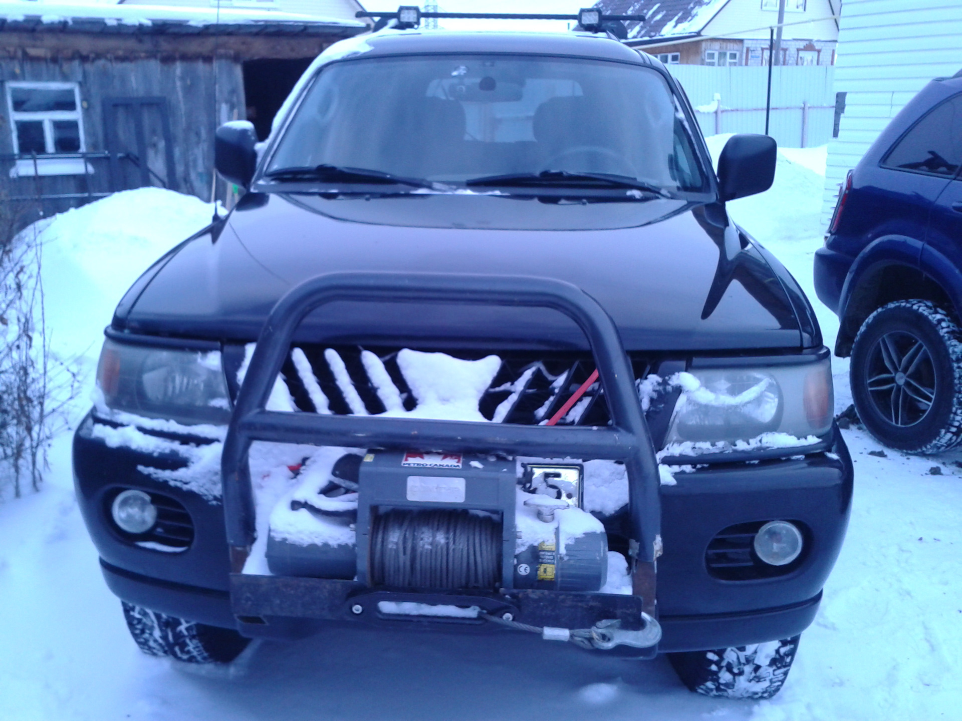 Крепление лебедки, кенгурятник и многое другое ! Праздник удался ! —  Mitsubishi Montero Sport, 3 л, 2003 года | тюнинг | DRIVE2