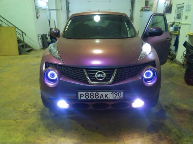 Nissan juke тюнинг фар